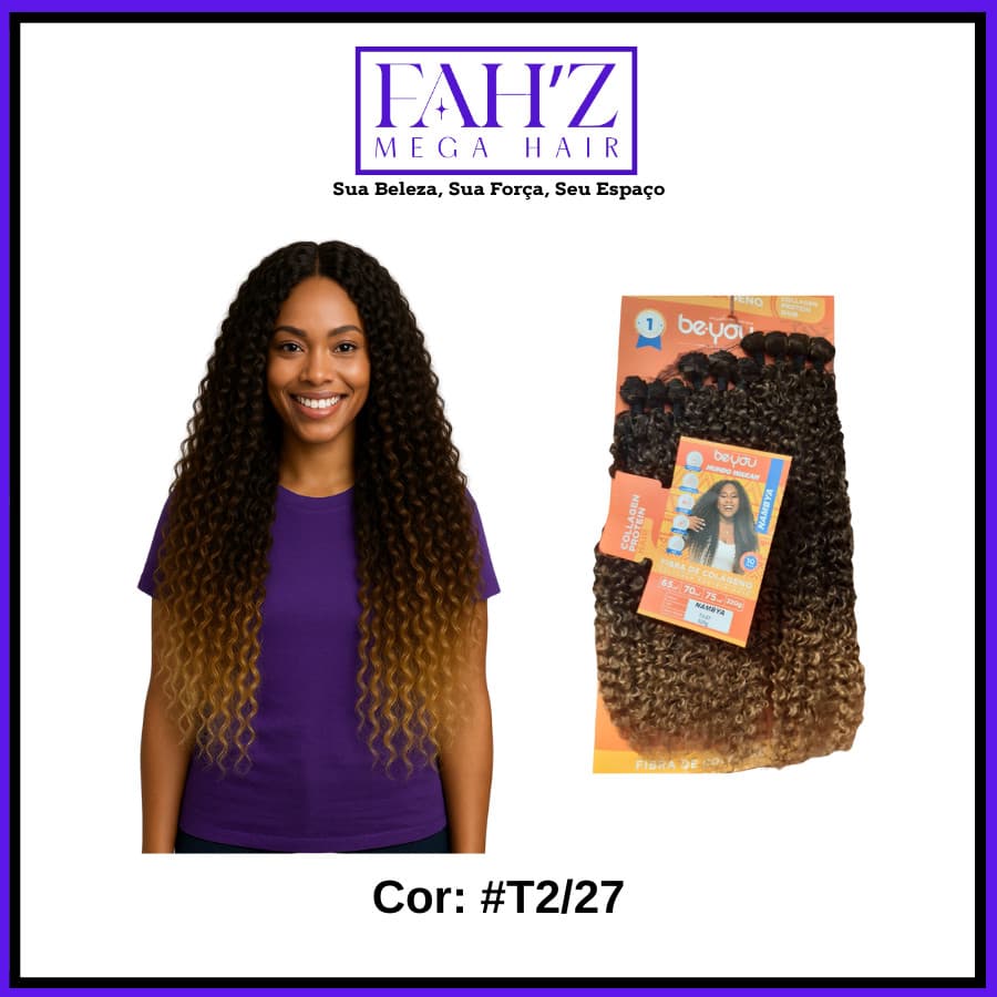 Cabelo Fibra De Colágeno Be You Nambya - 320g