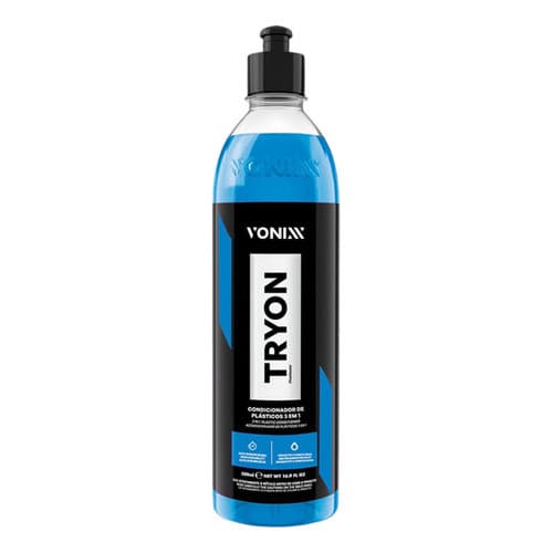 Tryon 500ML 3 Em 1 Restaurador Automotivo De Plásticos E Borrachas Vonixx Renovador Plastico