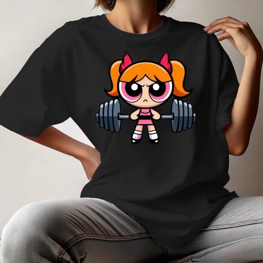 Camiseta Feminina Meninas Super Poderosas DTF Florzinha