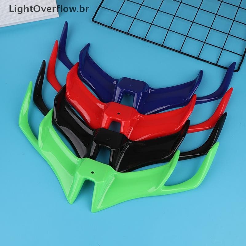 [LightOverflow] Winglet De Carenagem Frontal De Motocicleta , Capa De Proteção De Asa , Bico De Spoiler Dianteiro Para A