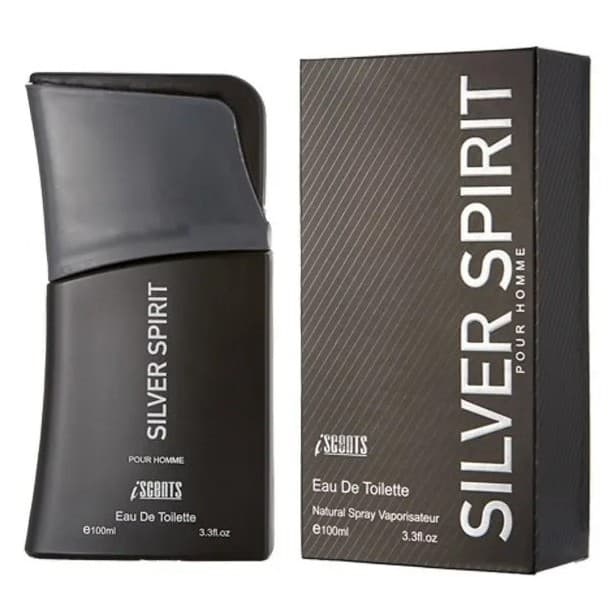 Perfume Masculino Original I Scents Silver Spirit Edt 100ml