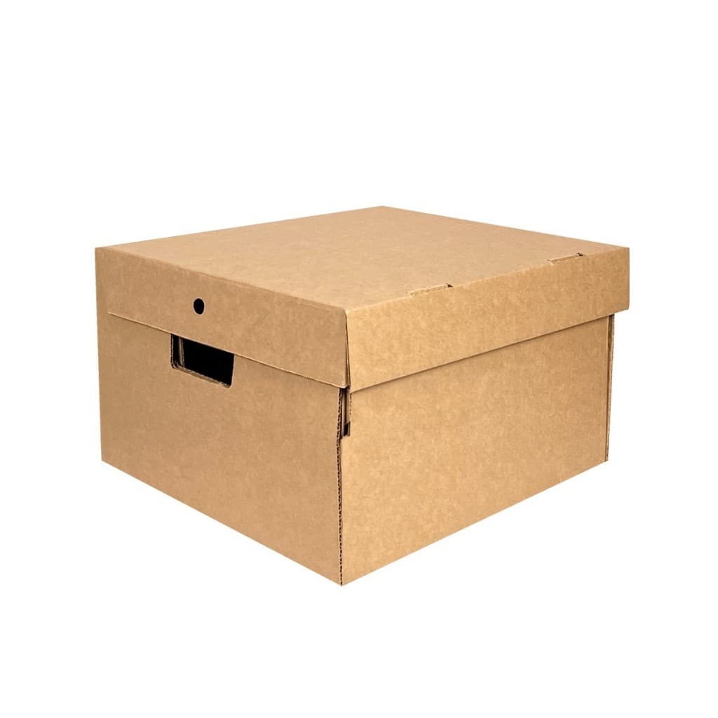 Kit 4 Caixas Papelão 40x38x25 Montável Baú Reforçada Grande