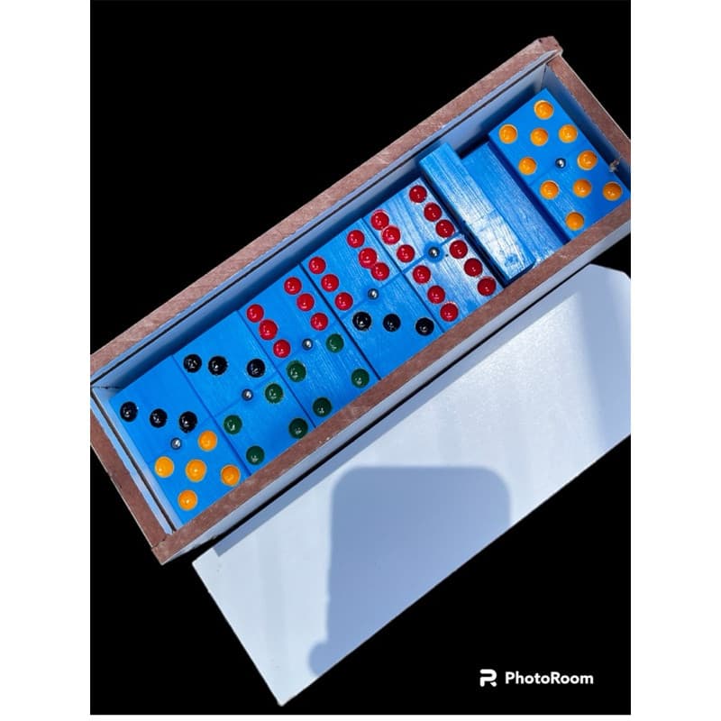Dominó 1.0 em PVC Profissional Durável Artesanal Envio Rápido