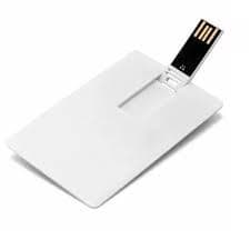 20 Pen Drive Cartão Liso ( Pen Card ) 4gb, Personalizável