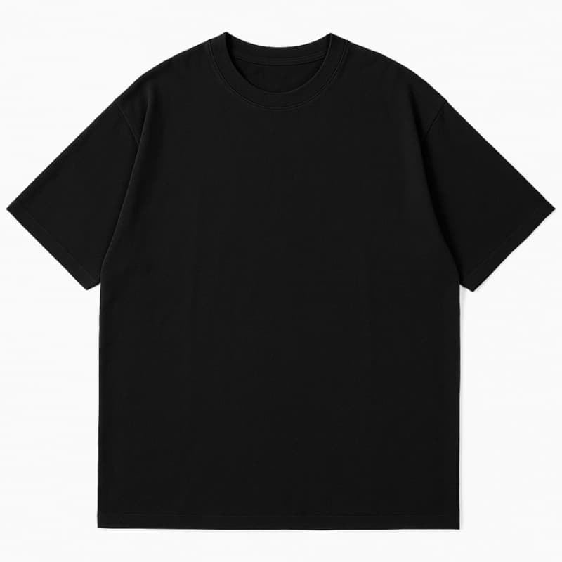 Camiseta Oversized Básica Streetwear Masculin
