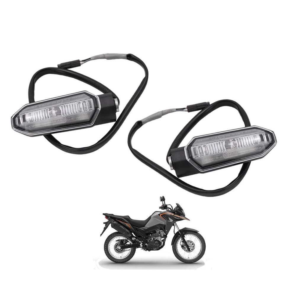 Par Pisca Traseiro XRE190 2025 2026 Original Honda
