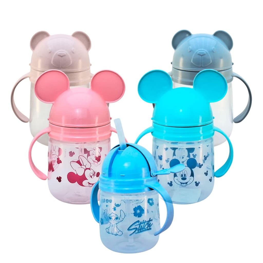 Copo Infantil Treinamento Antivazamento Com Alça 350ml