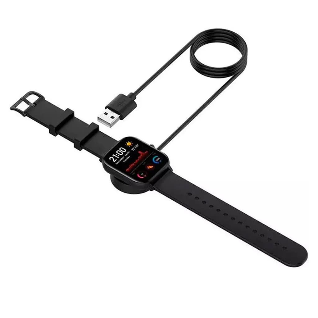 Carregador Sem Fio Compatível Com Smartwatch Modelo GTR/GTS