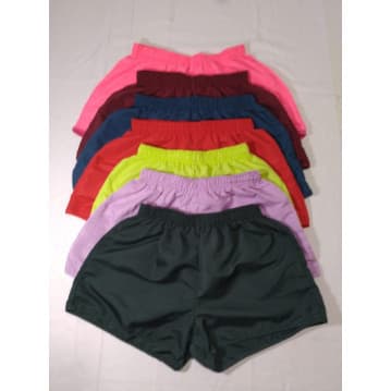 Kit 4 Short Tactel Shorts Feminino verao praia academia fitness shortinho - kit c/ 4 shorts