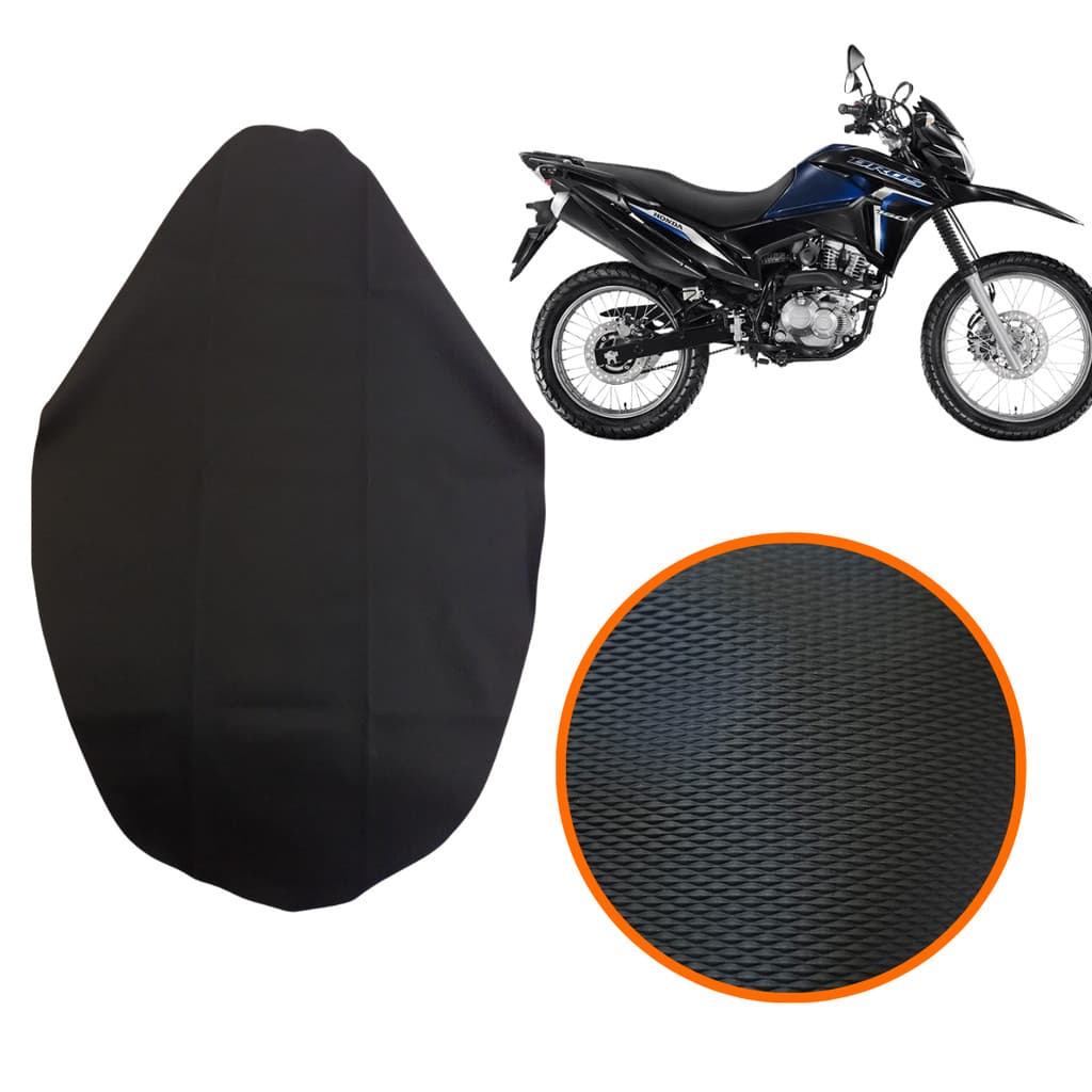 Capa de Banco Moto Mod. Original NXR Bros 160 22/24 Preto