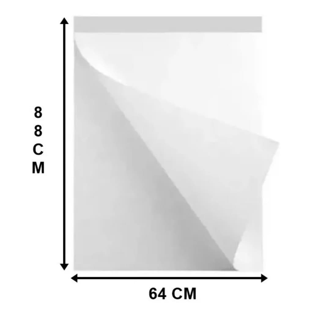 Refil Bloco Flip Chart 50 Folhas Para Reunião Aula Palestra 88x64cm Quadro Branco