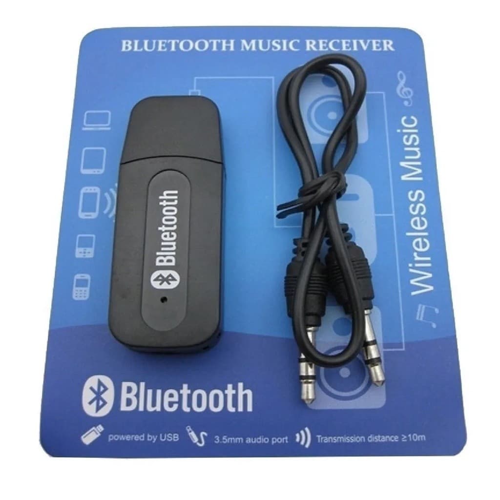 Adaptador Receptor Bluetooth Usb-p2 Musica Carro.