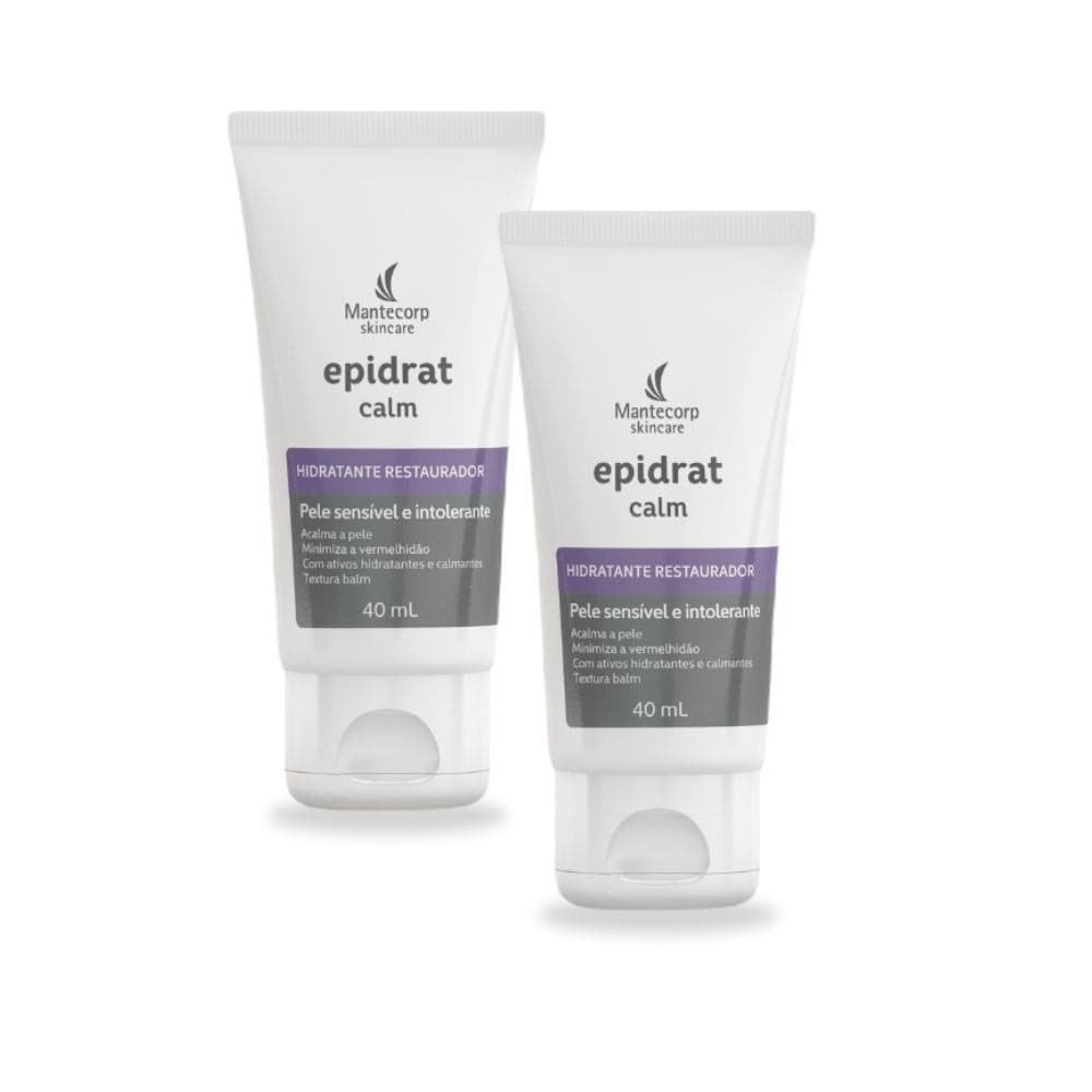 Kit com 2 Epidrat Calm Hidratante Facial 40g