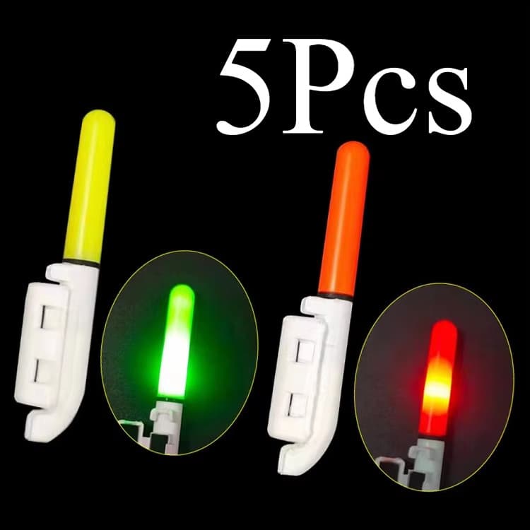 Eletrônica night Led 【Sem bateria, a bateria precisa ser comprada separadamente.】 5 Pcs Vara De Pesca  fishing Light Sea