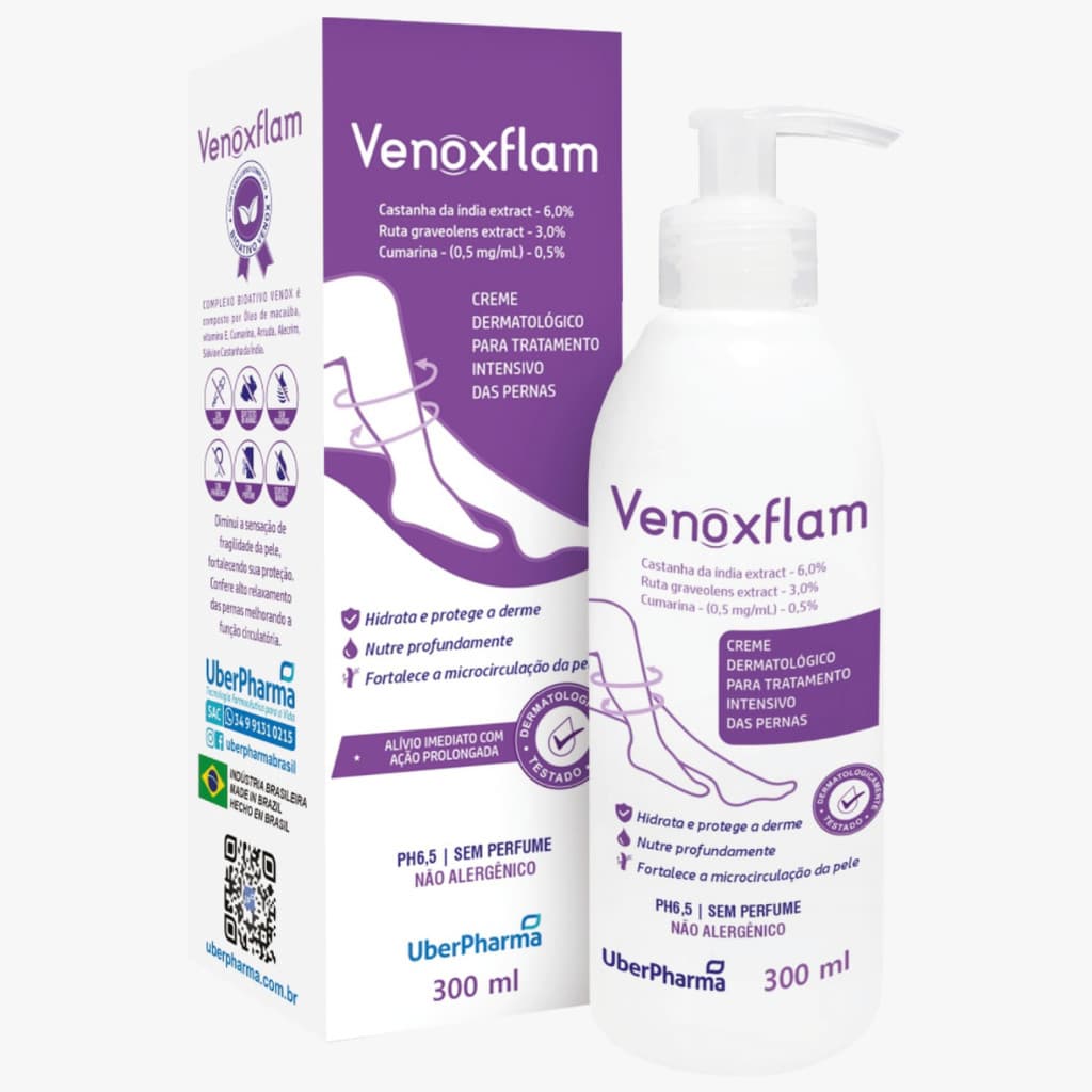 Venoxflam Creme Para Pernas 300ml