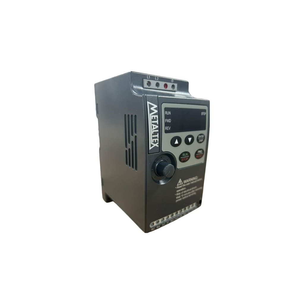 Inversor de Frequência IF10-201 220V 0,75kW 1,0CV 5A Alimentação Monofásica - Metaltex