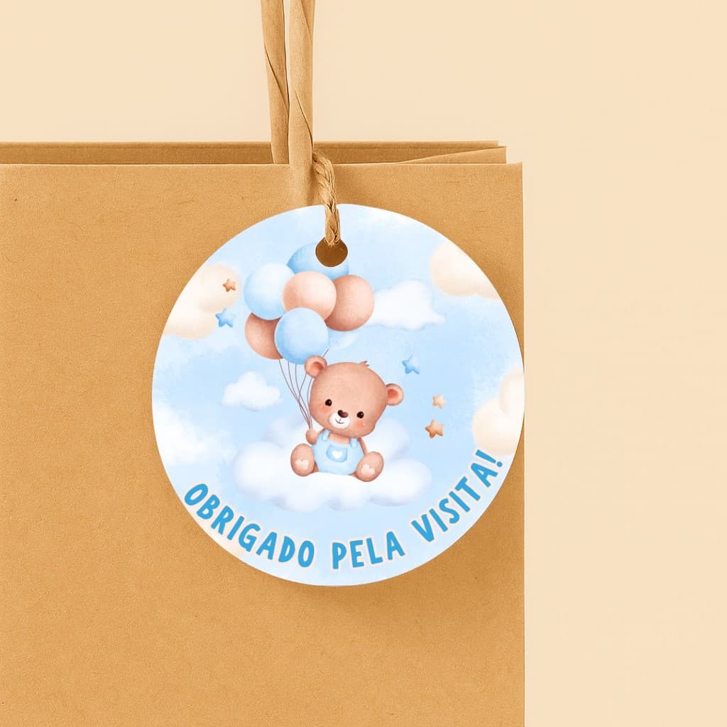 Tag Agradecimento |  Maternidade Menino | Obrigada pela visita | Tag Para Lembrancinhas