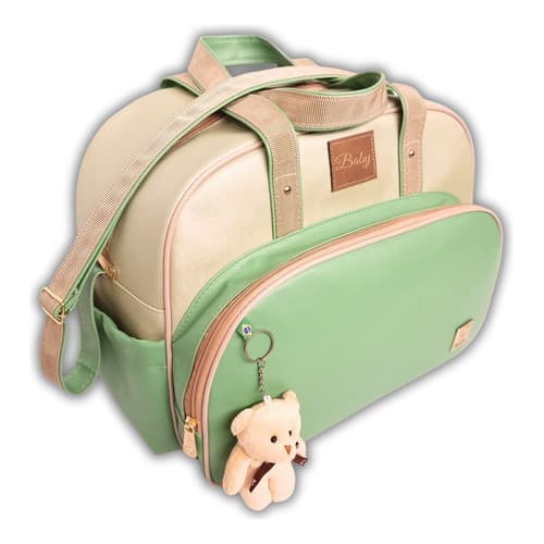 Bolsa Maternidade Grande Candy Saída Personalizada Com Nome - Linha Yasmim