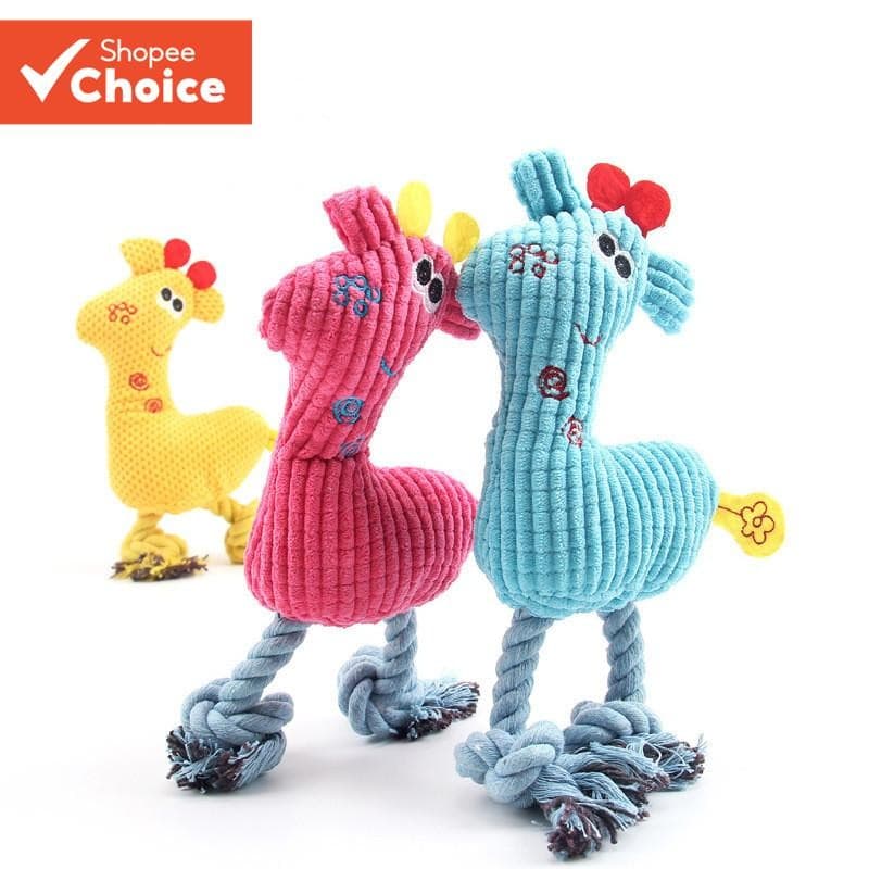 Brinquedos De Pelúcia Para Cães , Formato Animal , À Prova De Mastigação , Resistente Mordida , Treinamento Animais De E