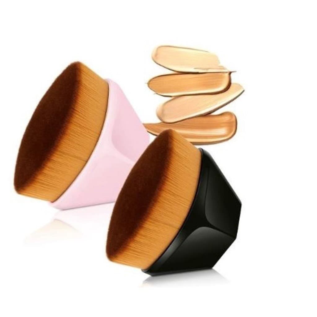 Pincel Escova Hexagonal Para Base/BB Cream Para Maquiagem Alta Cobertura | Cerdas Macias