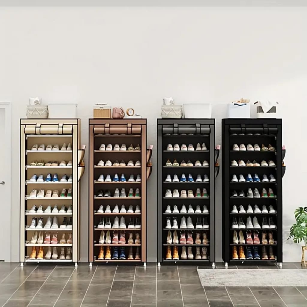 Sapateira com 9 Prateleiras para Organizar Sapatos Calçados Chinelos Roupas Objetos 24 Pares