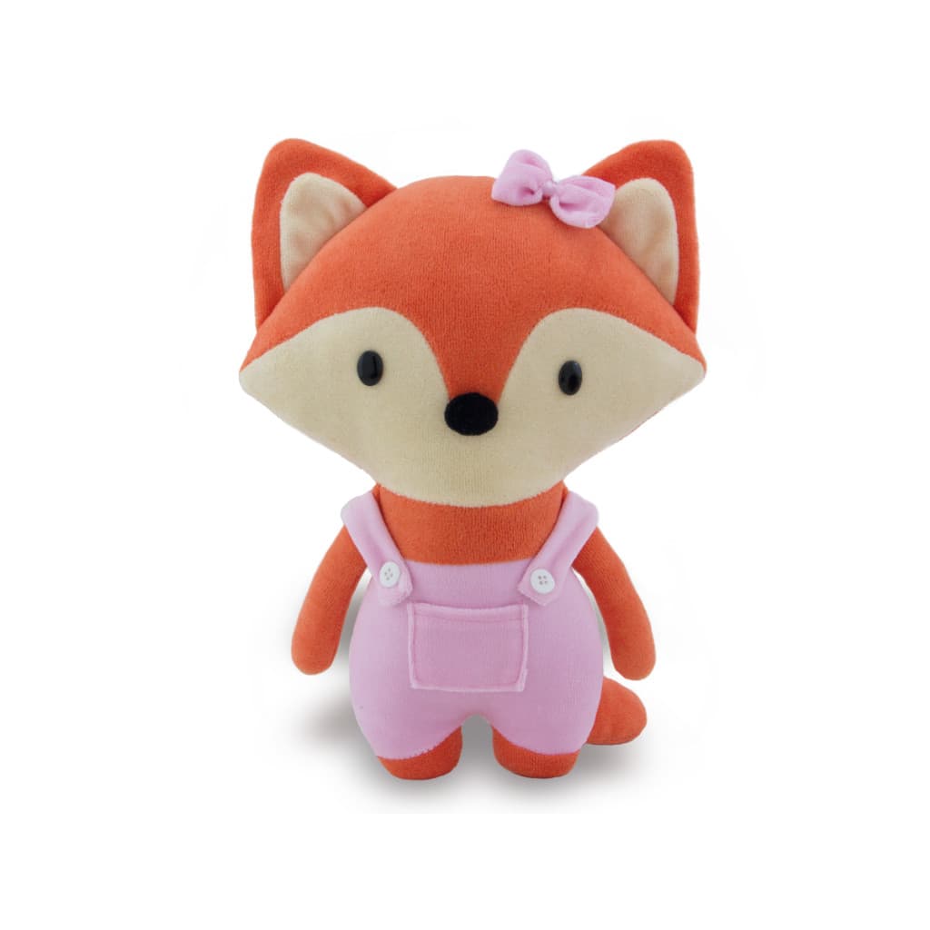 Bichinho de Pelúcia Raposa Decoração Infantil 30cm