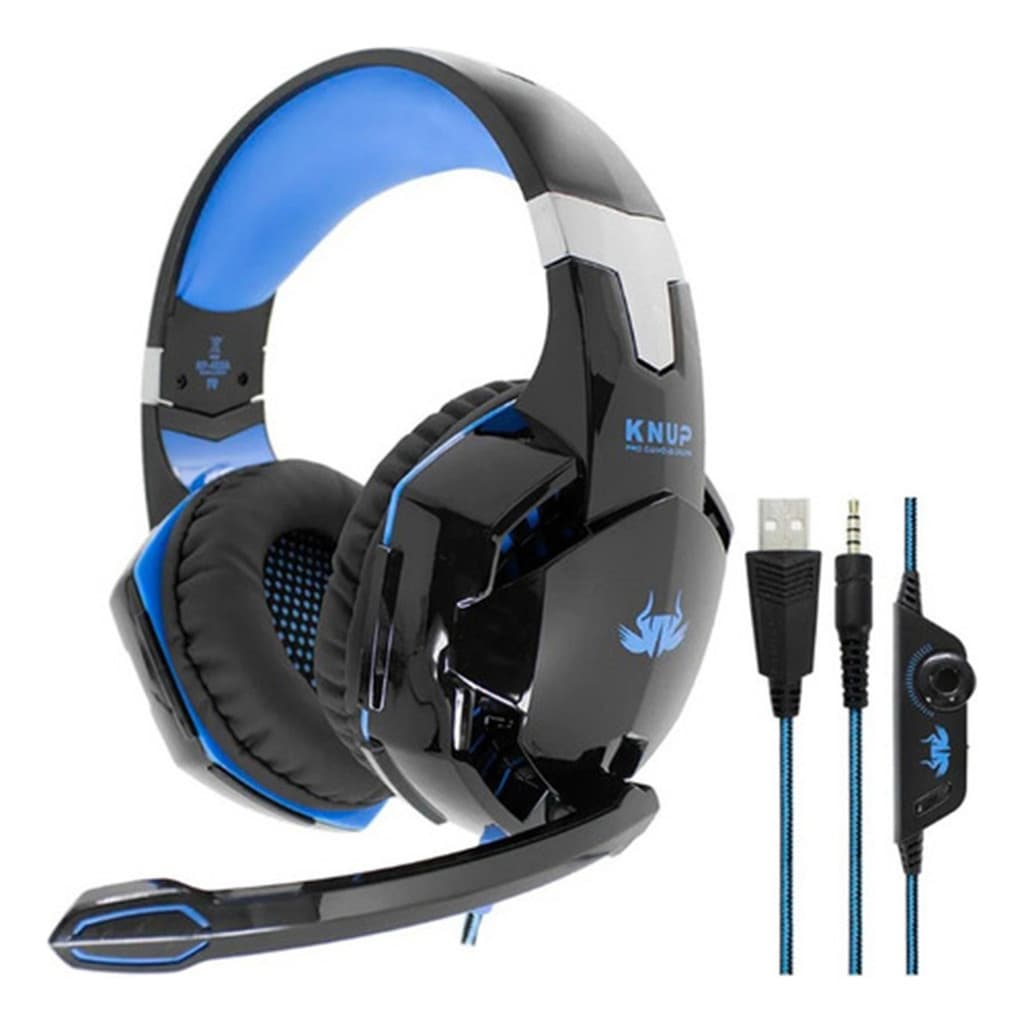Fone Ouvido Gamer Headset Led Compatível Pc Ps5 Xbox Celular Premium