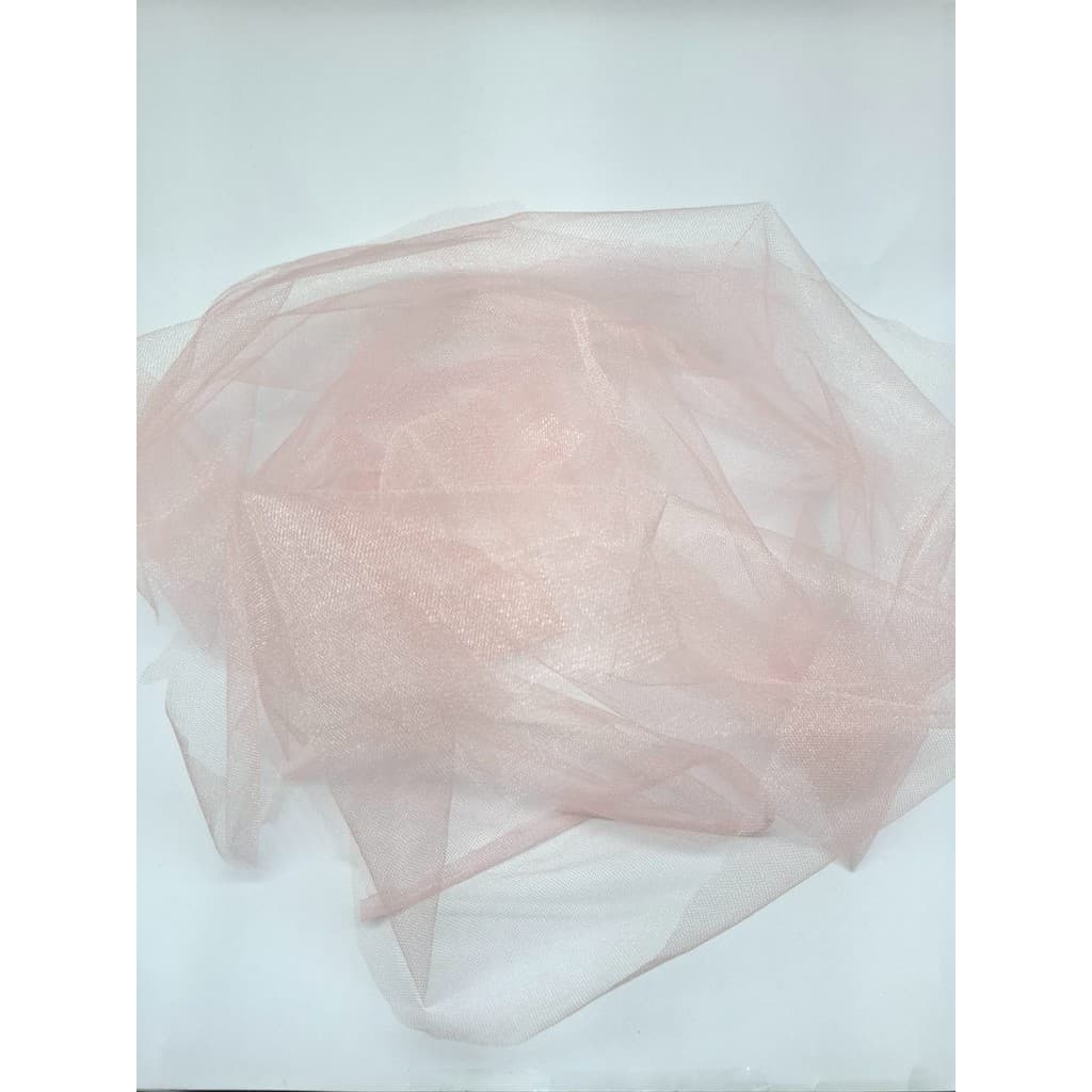 Tecido Tule Francês – 3m | Rosé com Brilho, Fantasias, Costura, Decoração