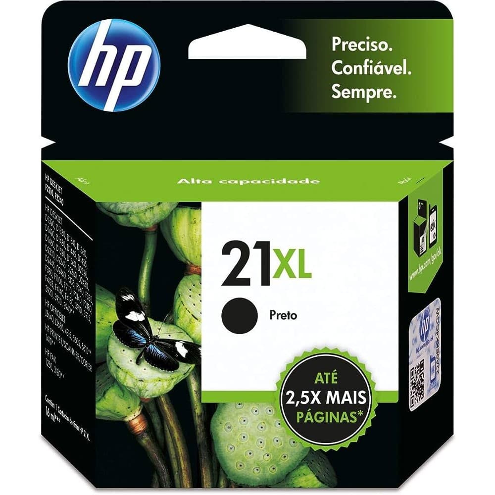 Cartucho HP 21XL Preto C9351CL Original