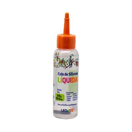 Cola de Silicone Liquida 100 ml Leonora