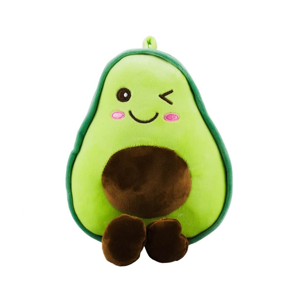 Abacate Rosto Feliz Com Perninhas 21cm - Pelúcia