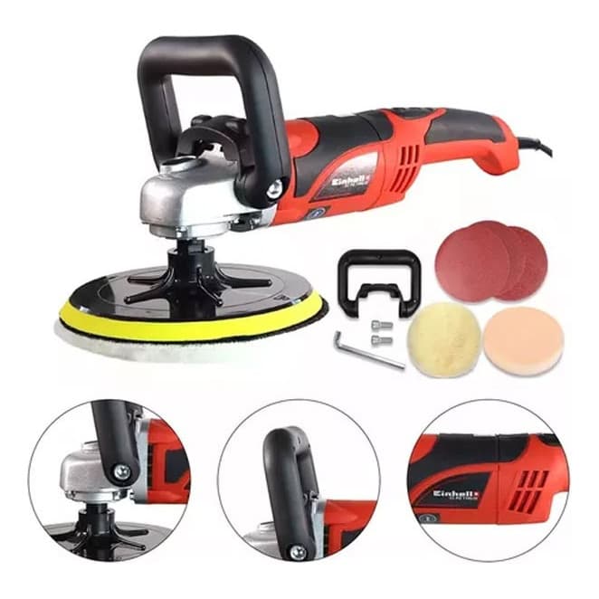 Politriz Lixadeira 7 180mm 1100w Automotiva Profis Einhell
