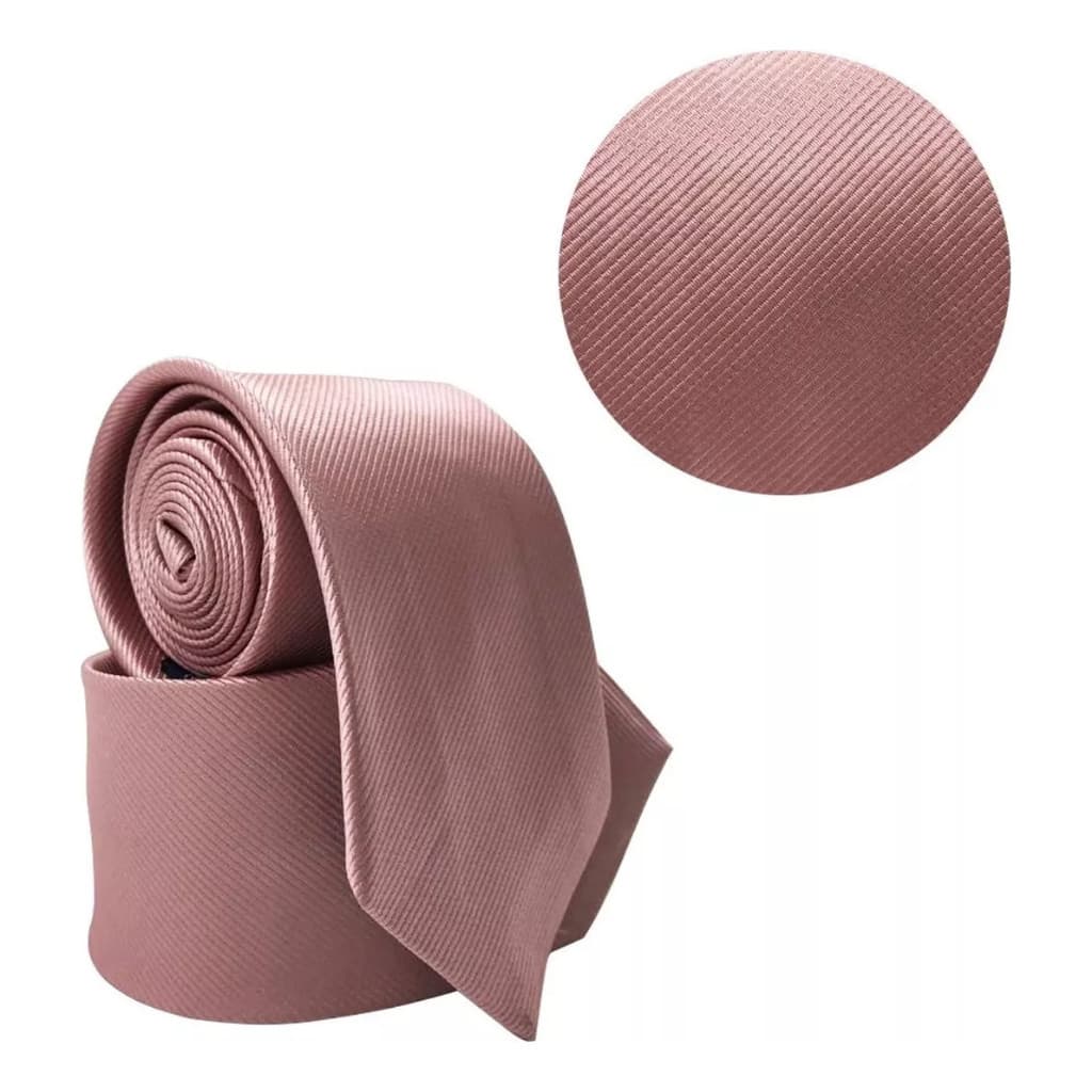 Gravata Rosa chá (rose) trabalhado Para Padrinhos Casamentos Festas