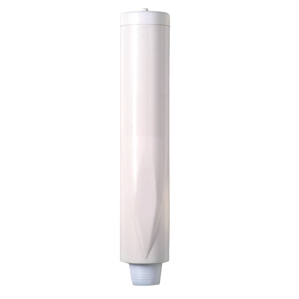 Dispenser Porta-Copo Para Copos Descartáveis de Café Clean Executiva Cor Branco - Premisse