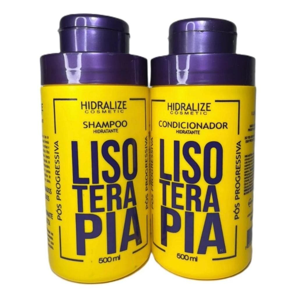 Shampoo e Condicionador Hidralize 500ml hidratante Lisoterapia