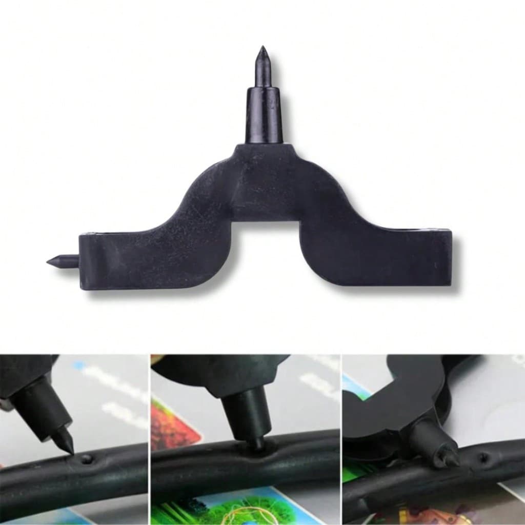 Furador de Mangueira 3mm/4mm para Bico de Irrigação – Vazador Prático e Preciso