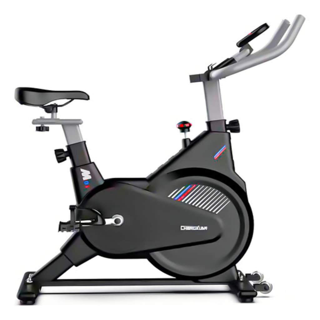 Bicicleta Spinning Ergométrica Semi Profissional Sport Preto até 120kg