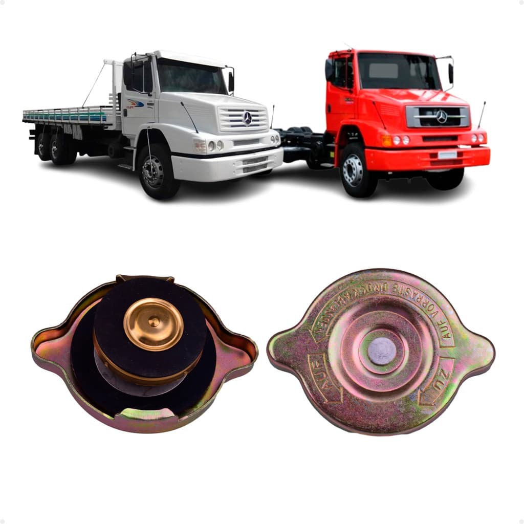 Tampa Do Radiador Mercedes-Benz 1620/ 1622/ 2638/ 1622/ 709/ 712 - Após 1989