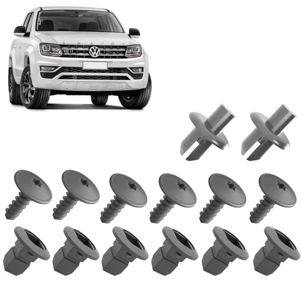 Kit Lameiro / Apara-barro Traseiro E Dianteiro Amarok 2010 A 2024
