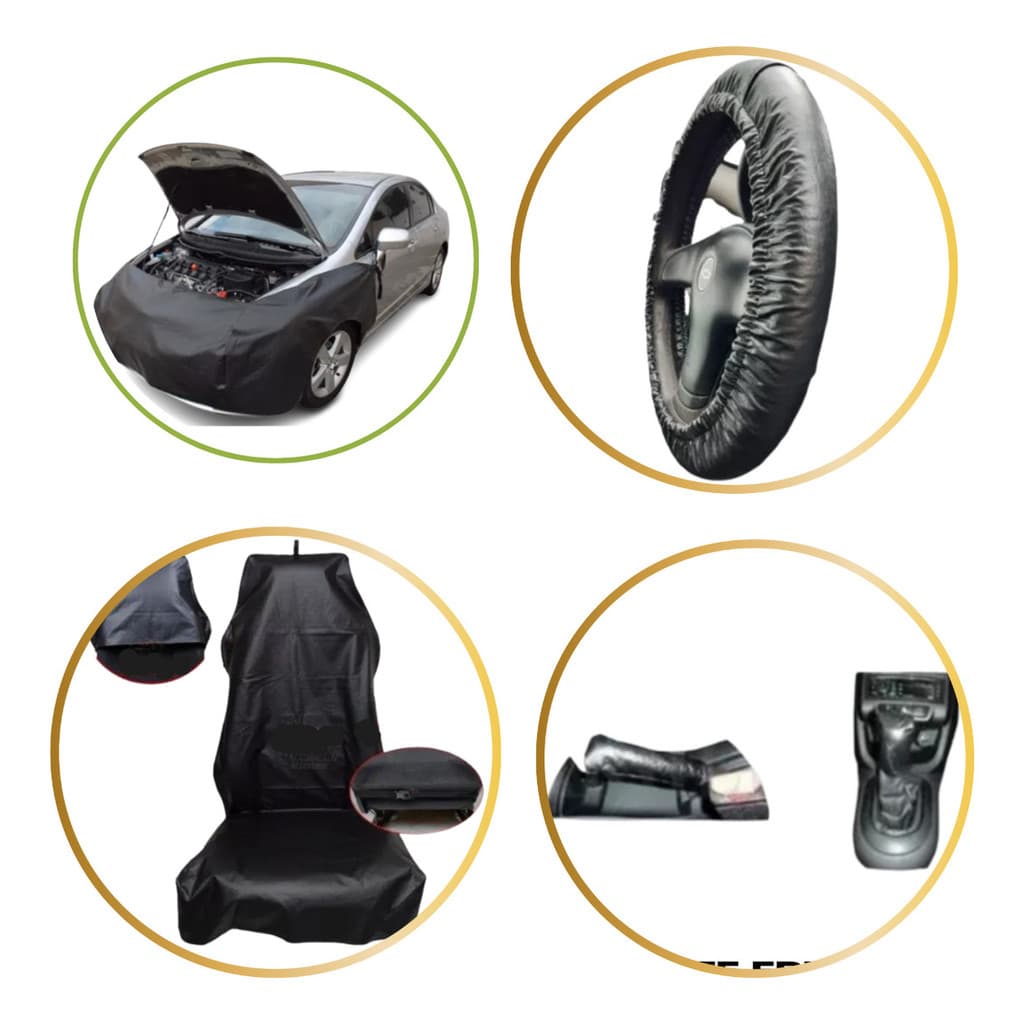 Kit Completo Mecânico Para Manutenção De Carro 5 Peças
