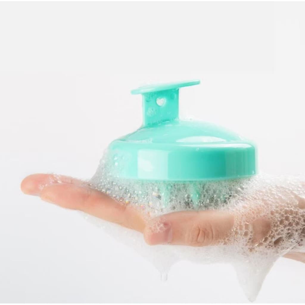 Escova Massageadora do Couro Cabeludo. Massageador Capilar Silicone Macio Super Luxo