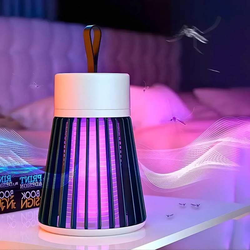 Luminária Mata Mosquito 5W Armadilha Killer com Luz LED UV Proteção Eficaz para Sua Família Contra Insetos