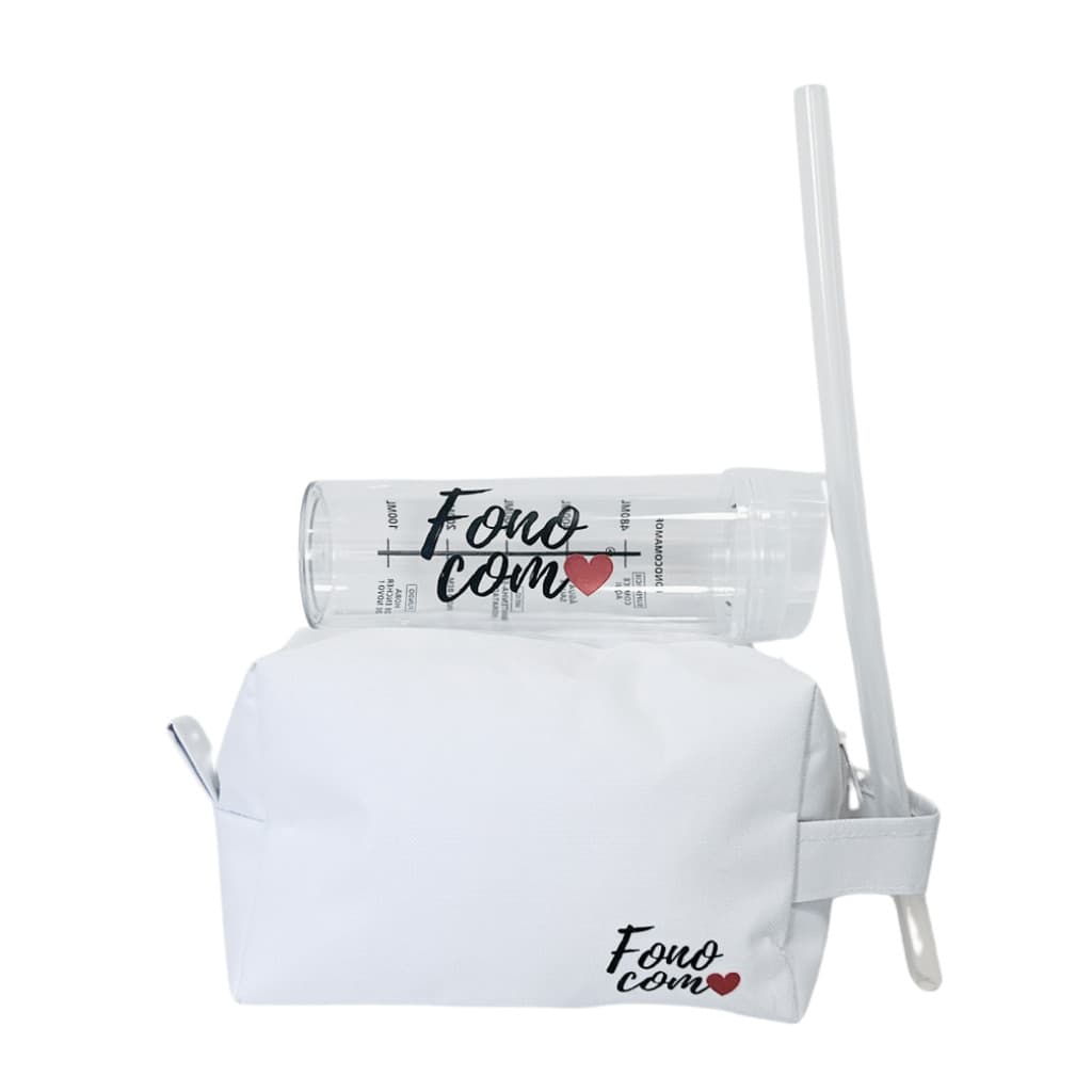 Kit Cantor FonoComAmor®: Lax Vox + Garrafa + Bolsa Personalizada, Voz sua Paixão
