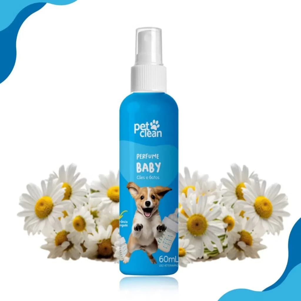 Perfume Pet Dog Cachorro Caes E Gato Pet Clean 60ml