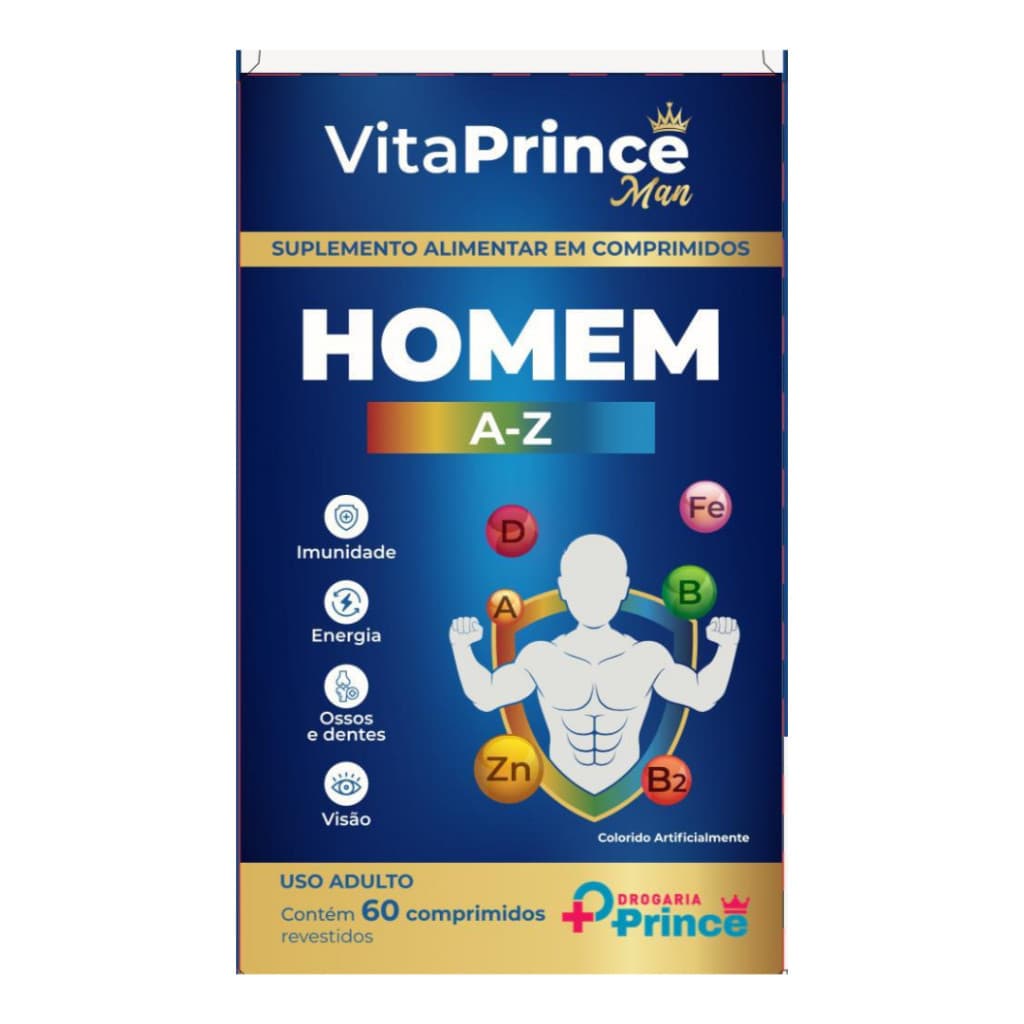 Vitamina VitaPrince Men AZ 60 cáps