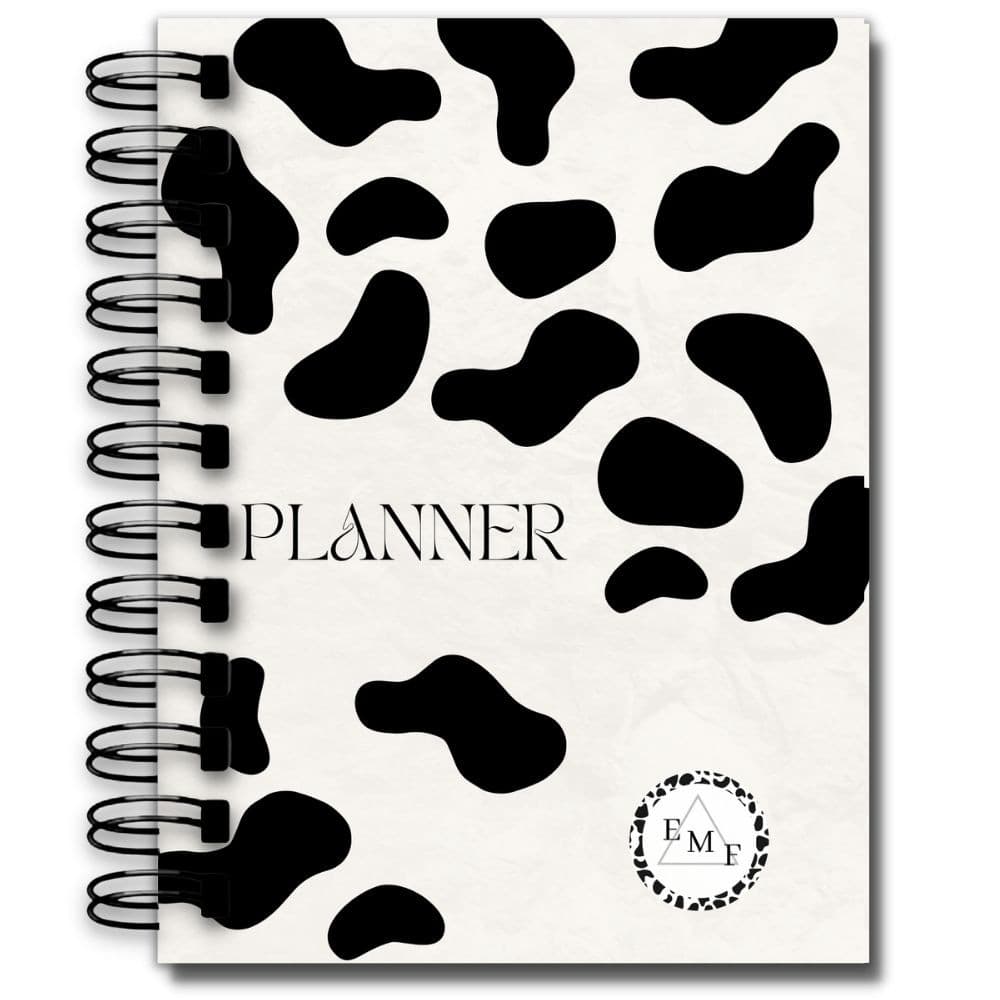 Agenda Planner White Moo - EMF- Planejamento Estratégico - A5