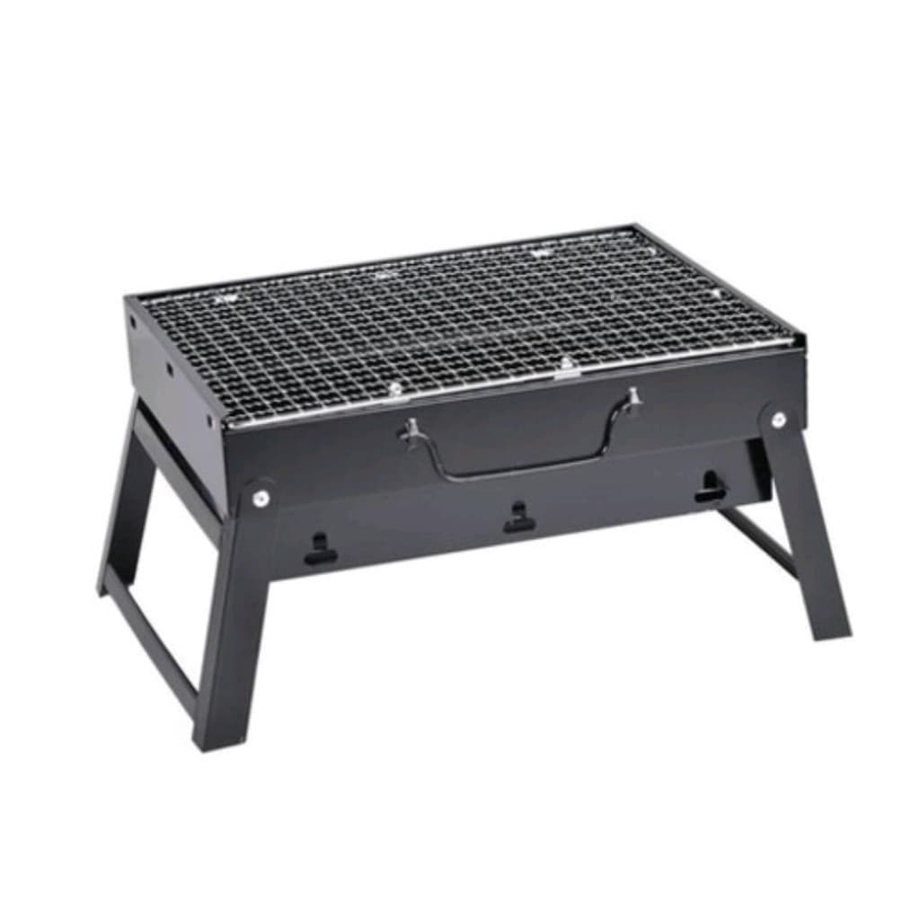 Churrasqueira Portátil Para Carvão Maleta Dobrável De Metal - Envio 24Hrs!
