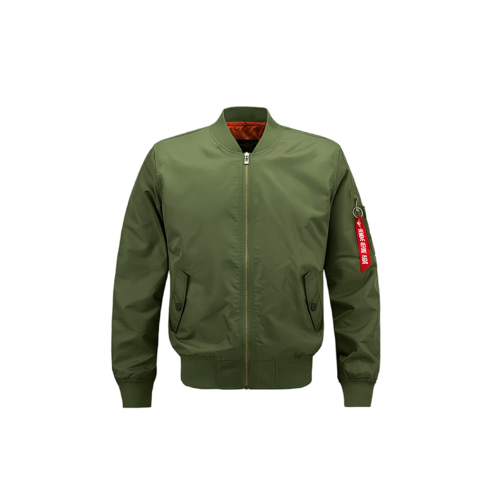 Jaqueta de aviador preta clássica masculinadesign moderno e versátil estilo gola alta