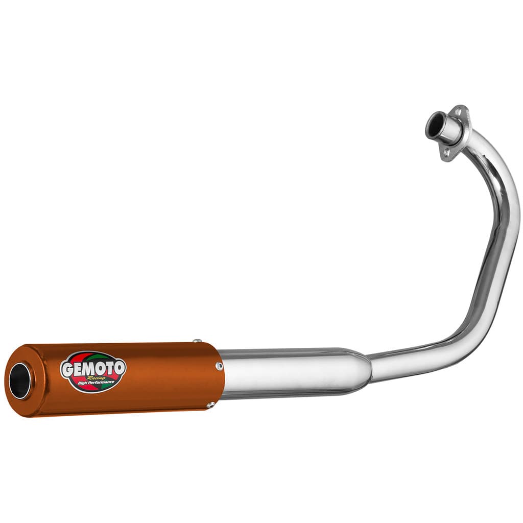 Escapamento Moto Esportivo Racing Titan 125 Ks/kse 2000 2001 2002 2003 2004 Fan 125 2005 A 2008