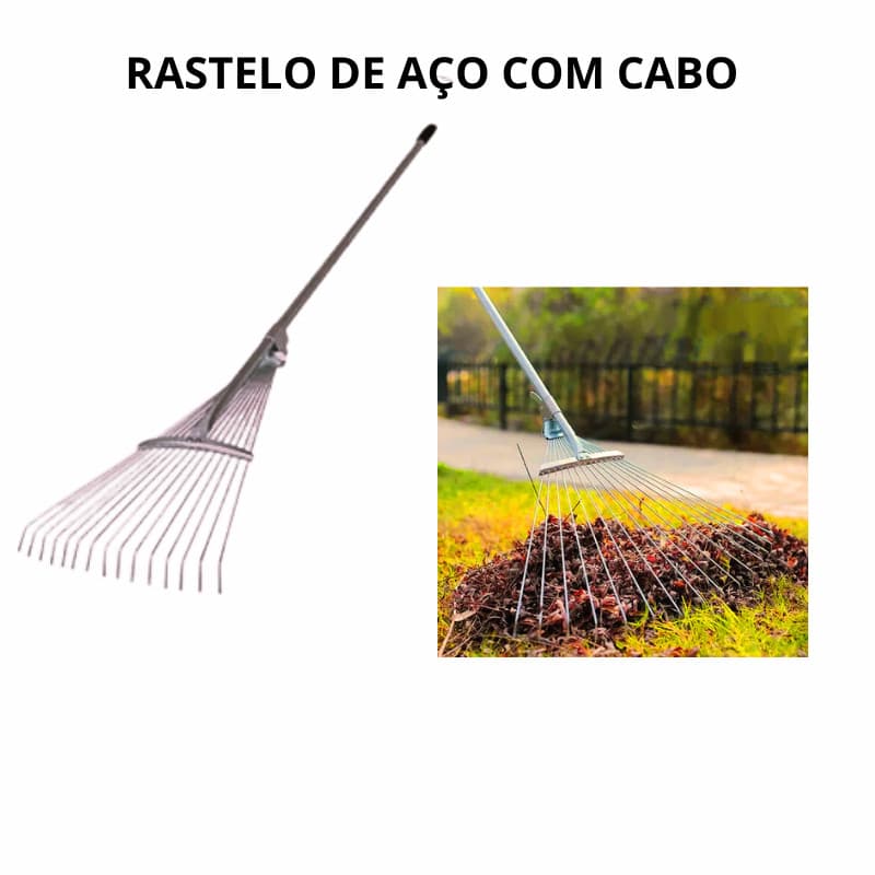 Rastelo Ajustável  Para Jardinagem